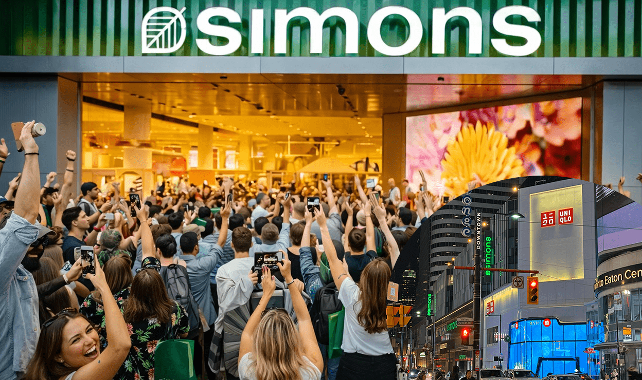 Canadas’ Simons Opens New Flagship at Eaton Centre