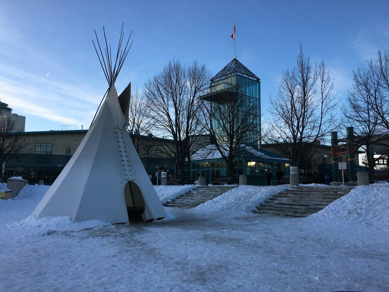 winnipeg the forks winter